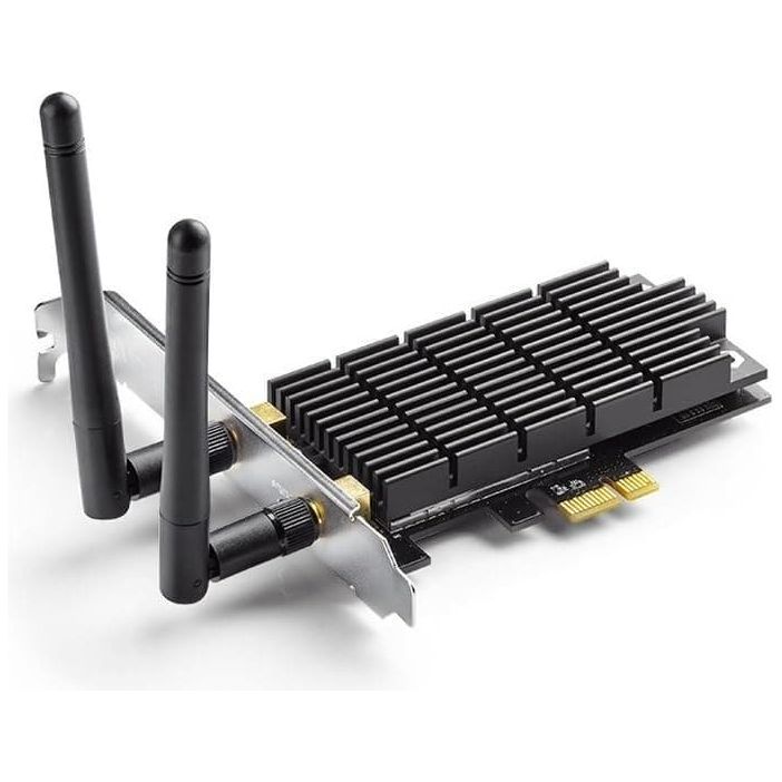 Buy TP-Link,TP-Link Archer T6E AC1300 Dual Band PCI-E Wireless Wi-Fi Adapter with Heat Sink and 2 Antennas for Desktop - Gadcet UK | UK | London | Scotland | Wales| Near Me | Cheap | Pay In 3 | Network Cards & Adapters